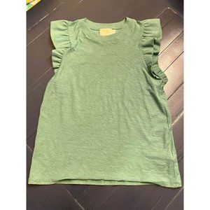 Nation Ltd Los Angeles Flutter Sleeve Tank Blouse